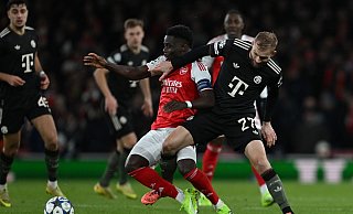 Der FC Bayern war zum Spitzenspiel in London zu Gast. - Sven Hoppe/dpa