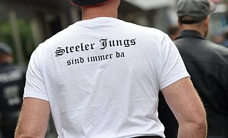 Einer der Steeler Jungs. - picture alliance/Caroline Seidel/dpa