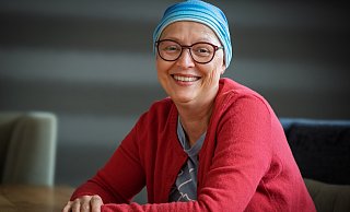 Keine Schmerzen, keine eminenten Veränderungen: Die Krebs-Diagnose kam für Zahnärztin Insa Kirsch aus Isselhorst aus dem Nichts. - Stefan Derschum