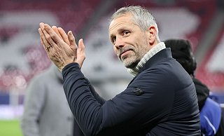 Marco Rose befürwortet die Verlängerung von Bundestrainer Julian Nagelsmann. - Andreas Gora/dpa