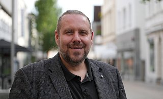 Der 47-jährige Jörn Döring tritt für die Freien Wähler (UWG) als Bürgermeisterkandidat an. - Gerald Dunkel