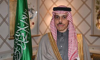 Prinz Faisal bin Farhan al-Saud, Außenminister von Saudi-Arabien. - Foto: Felix Hörhager/dpa