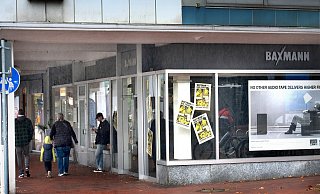 In das Ladenlokal in der Gütersloher Innenstadt, in dem bis vor kurzem noch die das Fachgeschöft Baxmann beheimatet war, öffnet im Dezember ein Showroom für Sound-Anlagen. - Andreas Frücht