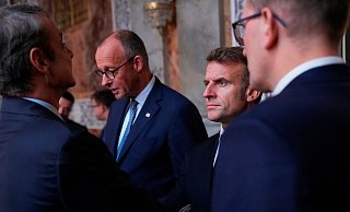 Sieht die Aufrüstung nicht als einziges wichtiges Gesprächsthema: Bundeskanzler Friedrich Merz. - Ida Marie Odgaard/Ritzau Scanpix Foto/AP/dpa