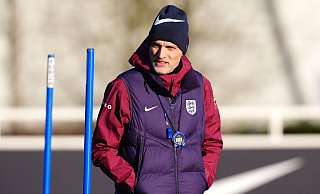 Trainer Thomas Tuchel will, dass das englische Team ohne Angst in die Spiele geht. - Mike Egerton/PA Wire/dpa