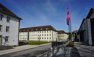 Am Samstag soll den Bürgern hier der rote Teppich ausgerollt werden. - Christina Römer