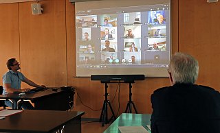 GoToMeeting kommt beim Austausch der Bürgermeister im Kreis Gütersloh zum Einsatz. - Kreis Gütersloh