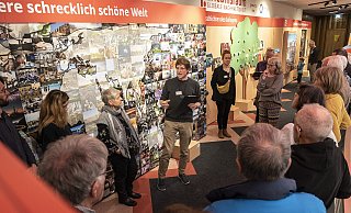 Die neue Dauerausstellung "Erlebnisraum Globale Nachhaltigkeit" zeigt den Besucherinnen und Besuchern Lösungsansätze, die es bereits heute schon gibt. - Dieckmann-Fotodesign l Bielefeld