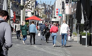 Wieder belebt: die Bielefelder City. - Wolfgang Rudolf