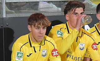 Schon mit 16 Jahren ist Vigo Wernet feste Bestandteil des Wiedenbrücker Regionalliga-Kaders. - sport/presse/foto Dünhölter