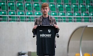 Stürmt demnächst am Wiehen: Jannik Mause verstärkt den SV Rödinghausen. - Noah Wedel