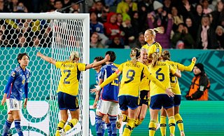 Schwedens Fußballerinnen stehen im WM-Halbfinale. - Abbie Parr/AP/dpa