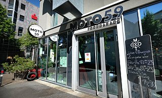 Das Restaurant "Moto 59" an der Eickhoffstraße in der Gütersloher Innenstadt ist insolvent. Seit Juni geht es dort nicht mehr weiter. - Andreas Frücht