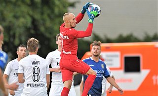 So kennt man ihn in Rödinghausen: In über 150 Spielen trug Jan Schönwälder das Trikot mit der Nummer 1. - Noah Wedel