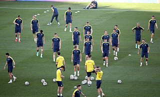 Die Ukraine ist der letzte in der EM verbliebene Außenseiter. - Foto: Marco Iacobucci/PA Wire/dpa