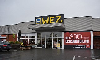 Der WEZ an der Hauptstraße in Hüllhorst. - Mareike Köstermeyer