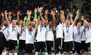 Die DFB-Elf gewann 2017 den Confederations Cup in Russland. - Christian Charisius/dpa