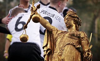 Das Gericht in Duisburg verhandelt am Mittwoch über den SC Verl. - Henrik Martinschledde