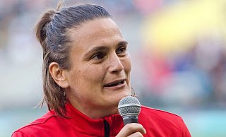 Nadine Angerer traut den deutschen Fußballerinnen bei der WM ein sensationelles Turnier zu. - Samuel Wilson/dpa