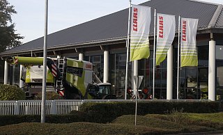 Am Claas-Hauptsitz im Kreis Gütersloh soll es in der Zukunft Veränderungen geben. - Burkhard Hoeltzenbein