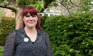 Svenja Besgen ist eines von vielen neuen Mitgliedern bei den Grünen. Die Partei hat in den vergangenen Monaten viel Zulauf erhalten. - Sven Hauhart