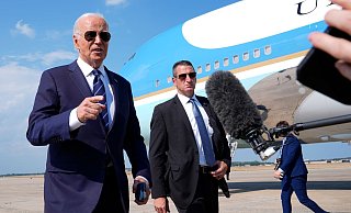 US-Präsident Biden wirft seinem politischen Kontrahenten Trump zündelnde Rhetorik vor. - Susan Walsh/AP