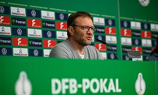 Mit den Werder-Frauen Außenseiter im Pokal-Finale: Thomas Horsch - Gregor Fischer/dpa