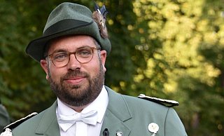 Kommandeur Thomas Wiesemann führt seit August 2019 die Schützengilde Höxter an. - Thomas Kube
