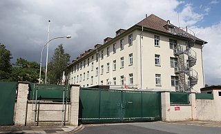 Am Samstag musste die Polizei zu einem Einsatz in die Kaserne ausrücken. - Frank-Michael Kiel-Steinkamp