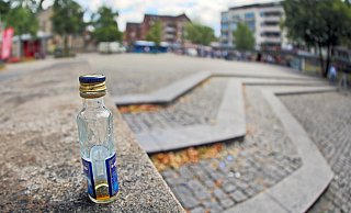 Eines von vielen Problemen: Die Brackweder wünschen sich nach wie vor ein Alkoholverbot für den Treppenplatz. - Sarah Jonek