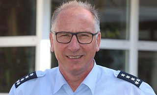 Leiter der Polizeiwache Bad Oeynhausen: Der Erste Polizeihauptkommissar Dirk Klöpper (53). - Ulf Hanke