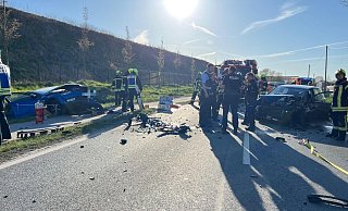 Durch die Wucht der Kollision entstand an beiden Fahrzeugen jeweils ein Totalschaden. - Thorsten Heß