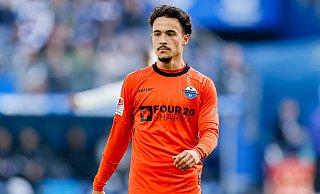 Mika Baur hat den SC Paderborn verlassen und schließt sich auf Leihbasis Dynamo Dresden an. - picture alliance