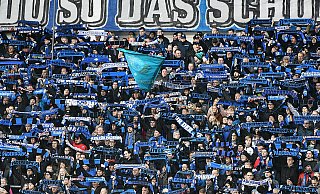 Vor den Einschränkungen in Folge der Corona-Pandemie konnten die SCP-Anhänger ihre Mannschaft wie hier gegen RB Leipzig noch im Stadion anfeuern. - Wilfried Hiegemann