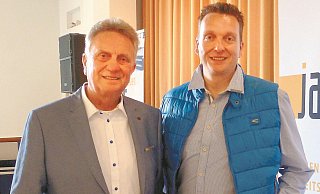 Erlebte den Brand hautnah: Uwe Jauer (l.). - Foto: privat