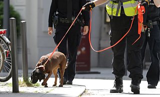Die Polizei sucht seit Montagnachmittag nach einem 32-jährigen Bielefelder. Zuletzt auch mit speziellen Spürhunden. - picture alliance / dpa