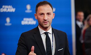 Domenico Tedesco hat seinen Vertrag als Trainer der belgischen Nationalmannschaft bis 2026 verlängert. - Christian Charisius/dpa