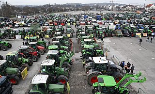 Das Aus für Diesel-Vergünstigungen rief in der Agrar-Branche Proteste hervor. - Bernd Weißbrod/dpa