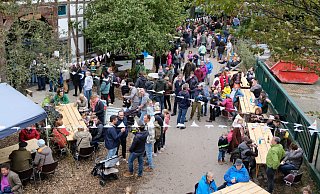 Das Apfelfest auf dem Vaußhof in Scharmede ist jedes Jahr ein Besuchermagnet. - Vaußhof