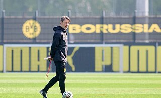 Trainer Niko Kovac möchte mit Borussia Dortmund im DFB-Pokal weit kommen. (Archivbild) - Bernd Thissen/dpa