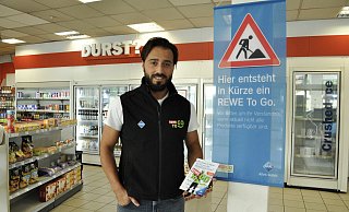 Startet bald: Der Umbau der Aral-Tankstelle an der Dubelohstraße für den ersten "Rewe To Go"-Shop im Kreis Paderborn. - Julia Lichtnecker
