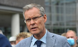 Landrat Sven-Georg Adenauer fordert einen Strategiewechsel bei der Pandemiebekämpfung vom Land NRW. - Jens Dünhölter