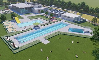 So soll die Bad-Anlage im Siel aussehen. Dieser Entwurf lag dem Stadtrat und dem Verwaltungsrat der Stadtwerke bei ihren Entscheidungen im Oktober 2019 vor. - Thorsten Gödecker