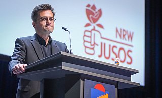 Kämpferisch in Bielefeld: Thomas Kutschaty will im November SPD-Chef in NRW werden. - jonek.fotografie.de