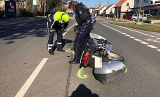 Der Krad-Fahrer wurde bei dem Unfall schwer verletzt. - Jürgen Mahncke