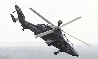 Kampfhubschrauber der Bundeswehr, hier vom Typ Tiger, könnten in der kommenden Woche für Lärm über Warburg sorgen. Dort üben die Piloten Tiefflüge. Auch in der Nacht. - picture alliance / Sebastian Gol