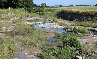 Raum: Die Eder verläuft im Taltiefst, dazu gibt es aber viel Spielraum im Fall von Hochwasser. - UIH