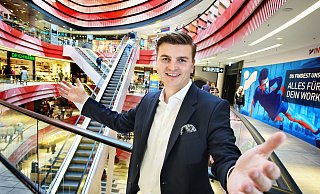 Sein Loom: Michael Latz ist Center-Manager. Er ist sehr zufrieden, wie es in Bielefeld läuft – obwohl es Fluktuation gibt. - Barbara Franke