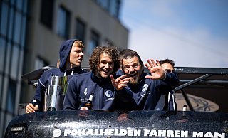 Arminia zieht am Sonntag durch Bielefeld und lässt sich feiern. - Teresa Kroeger/RHR-FOTO