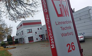 In Schieflage: Das Unternehemen Linnenbrink Technik an der Anton-Böhlen-Straße im Warburger Industriegebiet Nord. - Dieter Scholz
